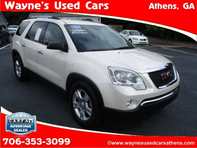 2012 GMC Acadia SLE