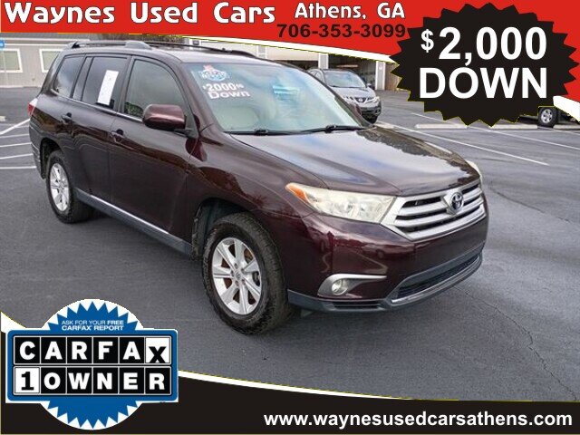 2013 Toyota Highlander PLUS